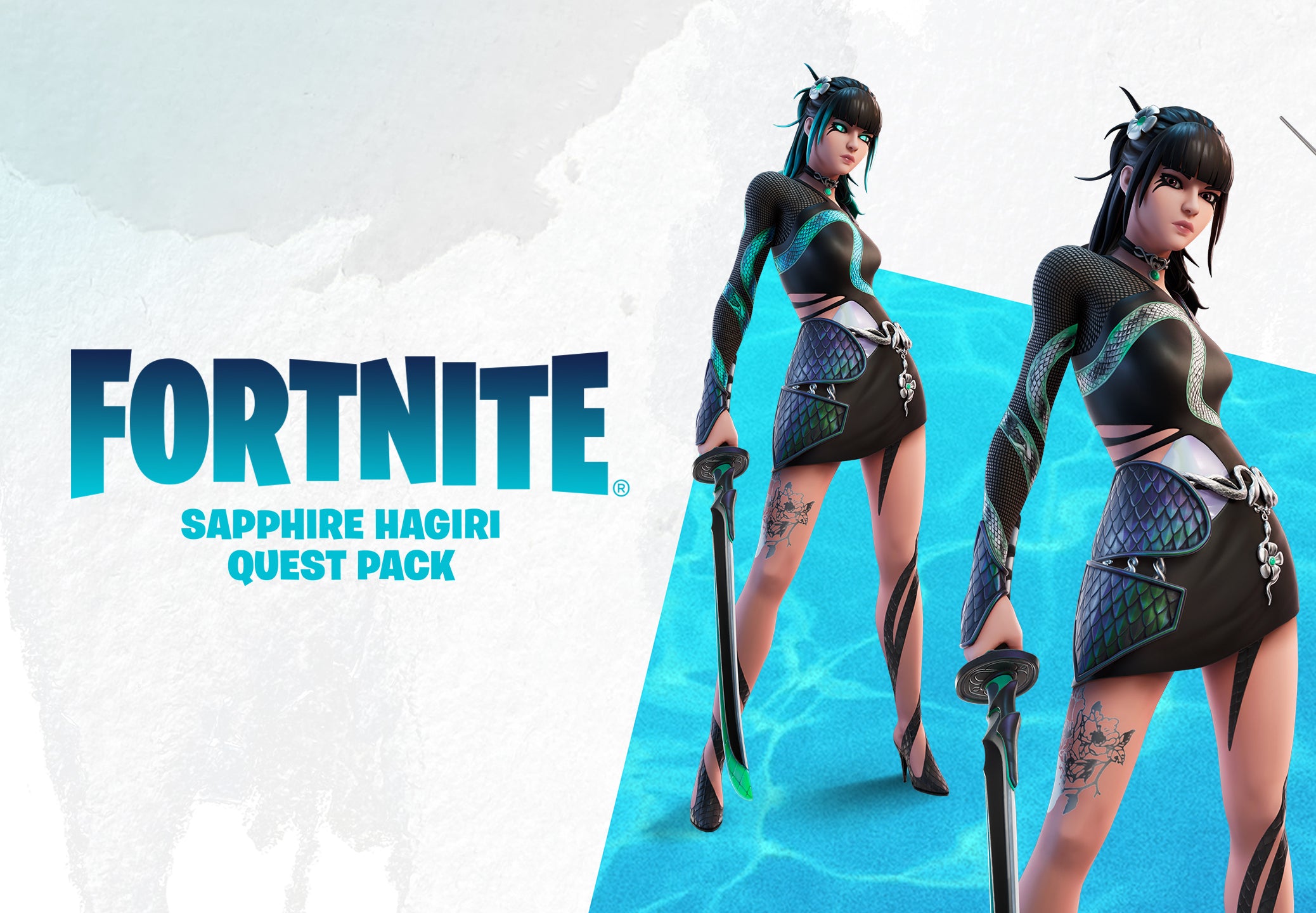 Fortnite - Sapphire Hagiri Quest Pack DLC US XBOX One / Xbox Series X|S CD Key Fortnite - Sapphire Hagiri Quest Pack DLC US XBOX One / Xbox Series X|S CD Key